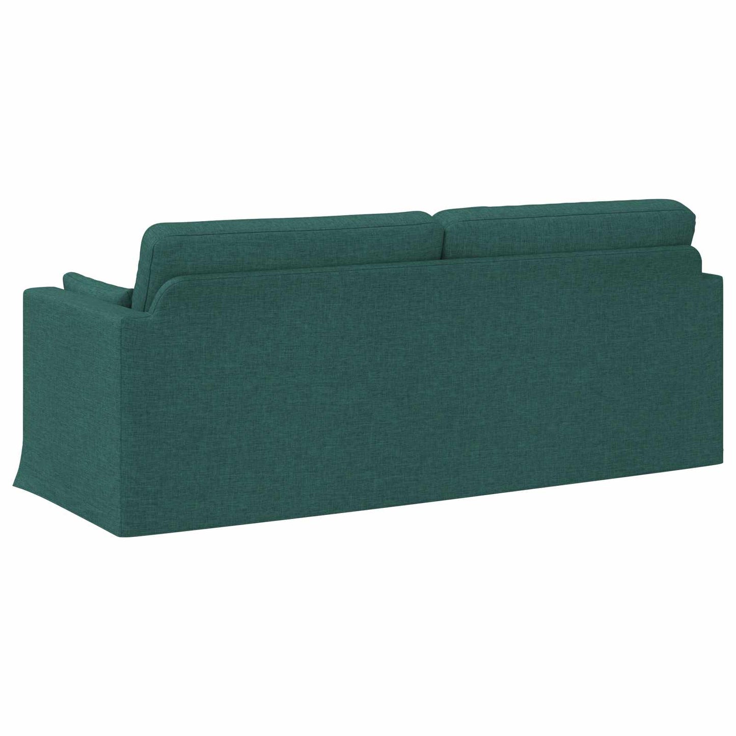 vidaXL Καναπές Σκούρο Πράσινο 198 x 78 x 80 εκ ύφασμα