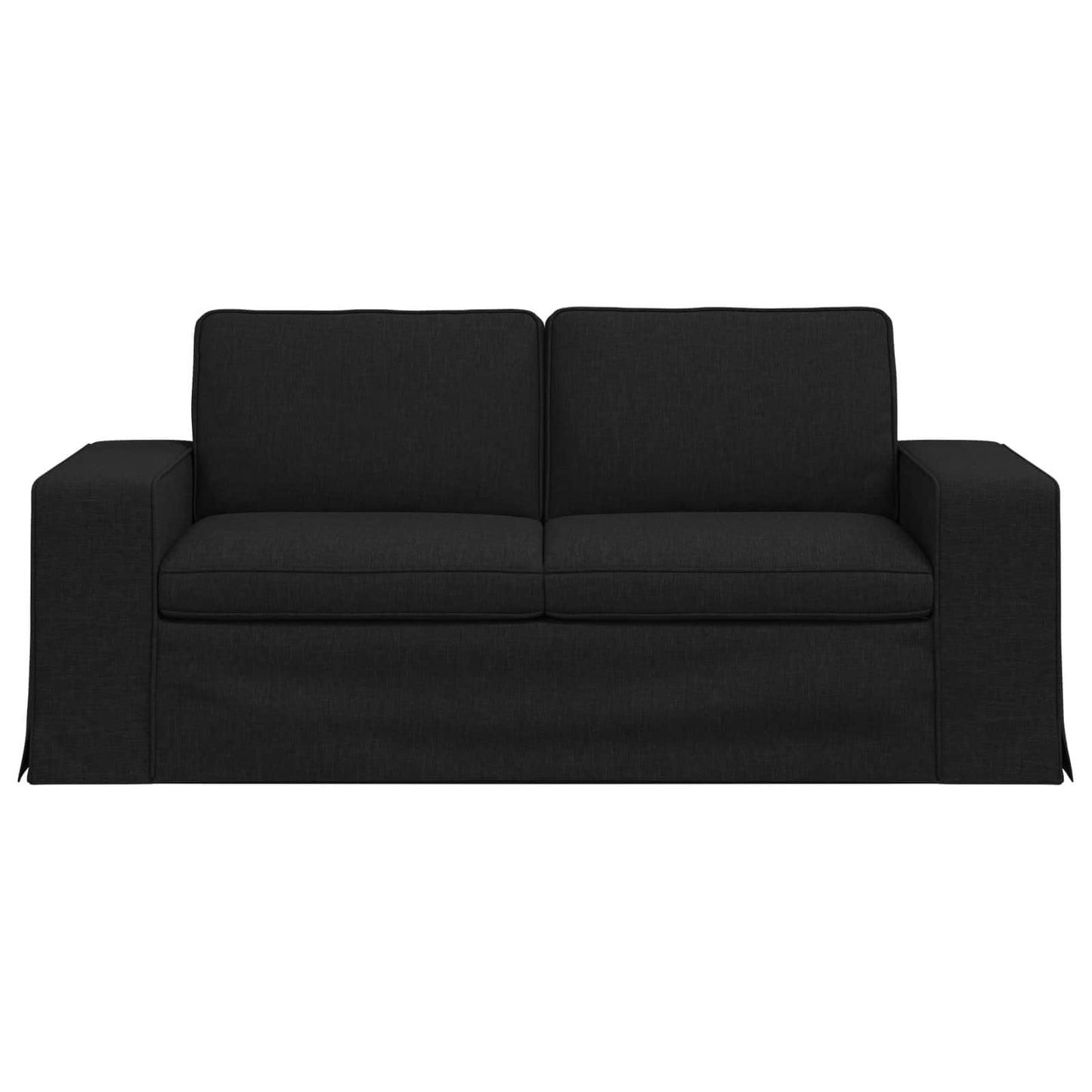 vidaXL Καναπές Μαύρο 182 x 80 x 82 εκ ύφασμα