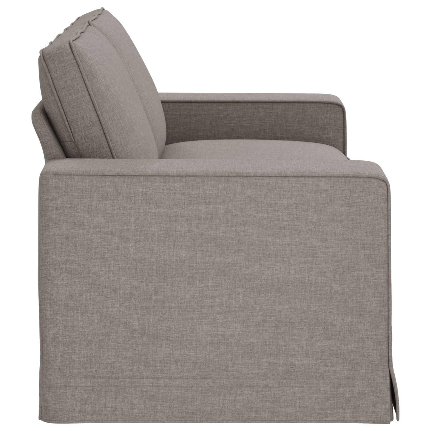 vidaXL Καναπές Taupe 182 x 80 x 82 εκ ύφασμα