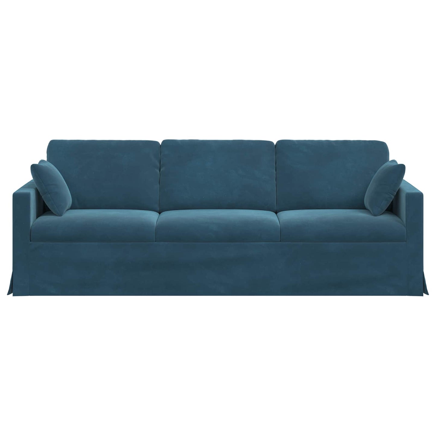 vidaXL Καναπές Μπλε 228 x 78 x 80 εκ Βελούδο