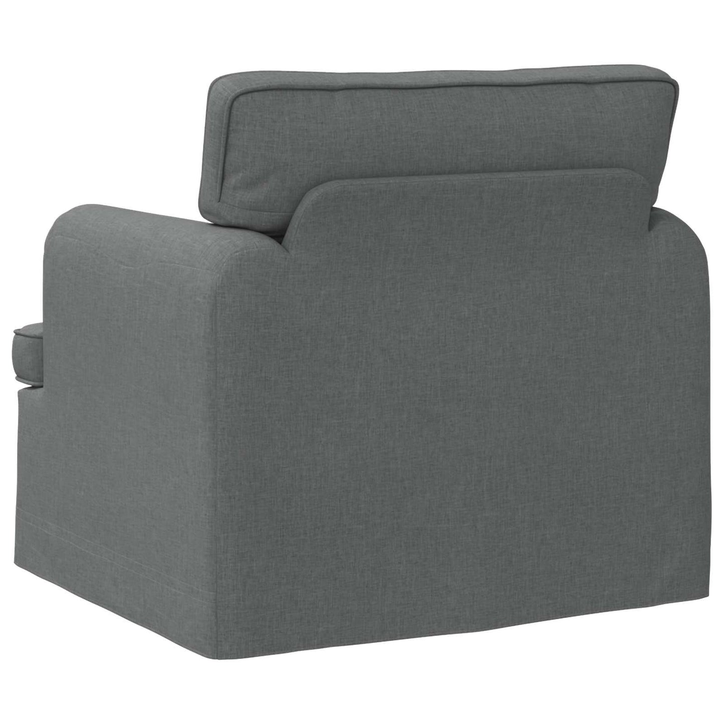 vidaXL Καναπές Σκούρο Γκρι 84 x 80 x 85 εκ ύφασμα