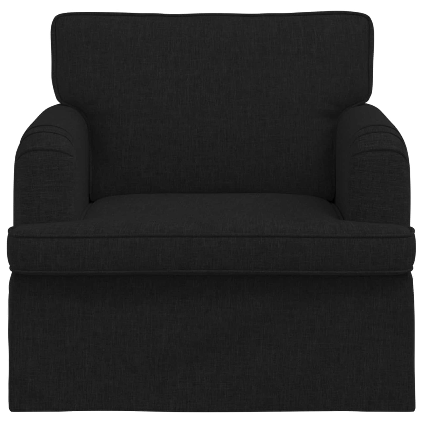vidaXL Καναπές Μαύρο 84 x 80 x 85 εκ ύφασμα
