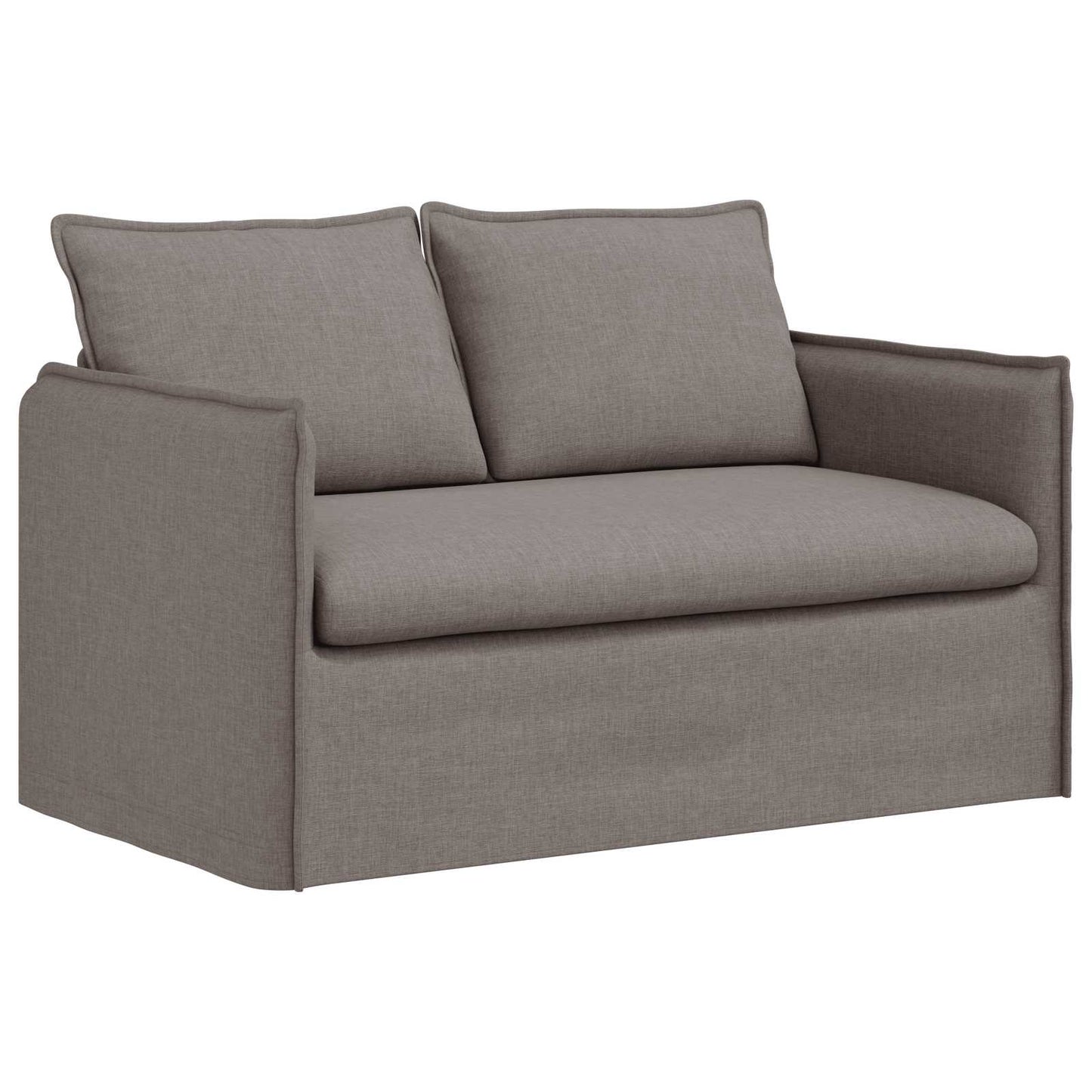 vidaXL Καναπές Taupe 195 x 82 x 85 εκ ύφασμα