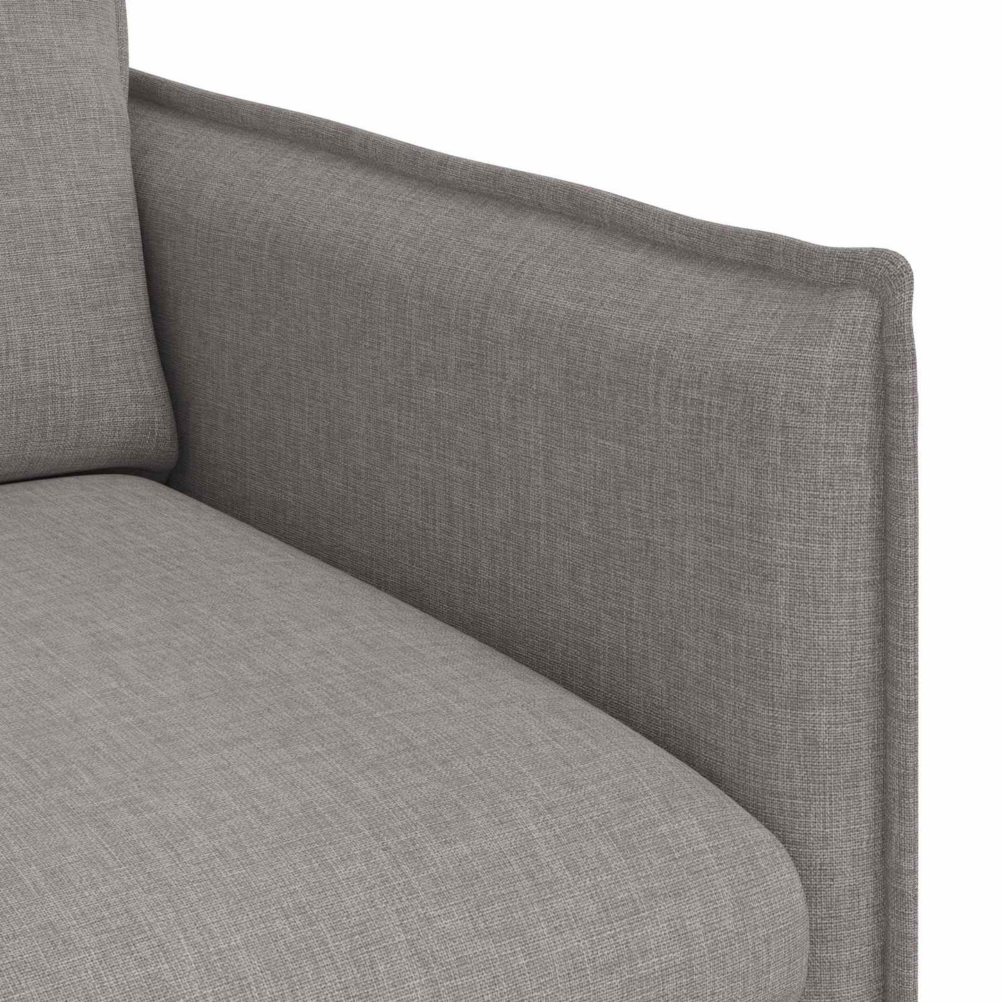 vidaXL Καναπές Taupe 156 x 82 x 85 εκ ύφασμα
