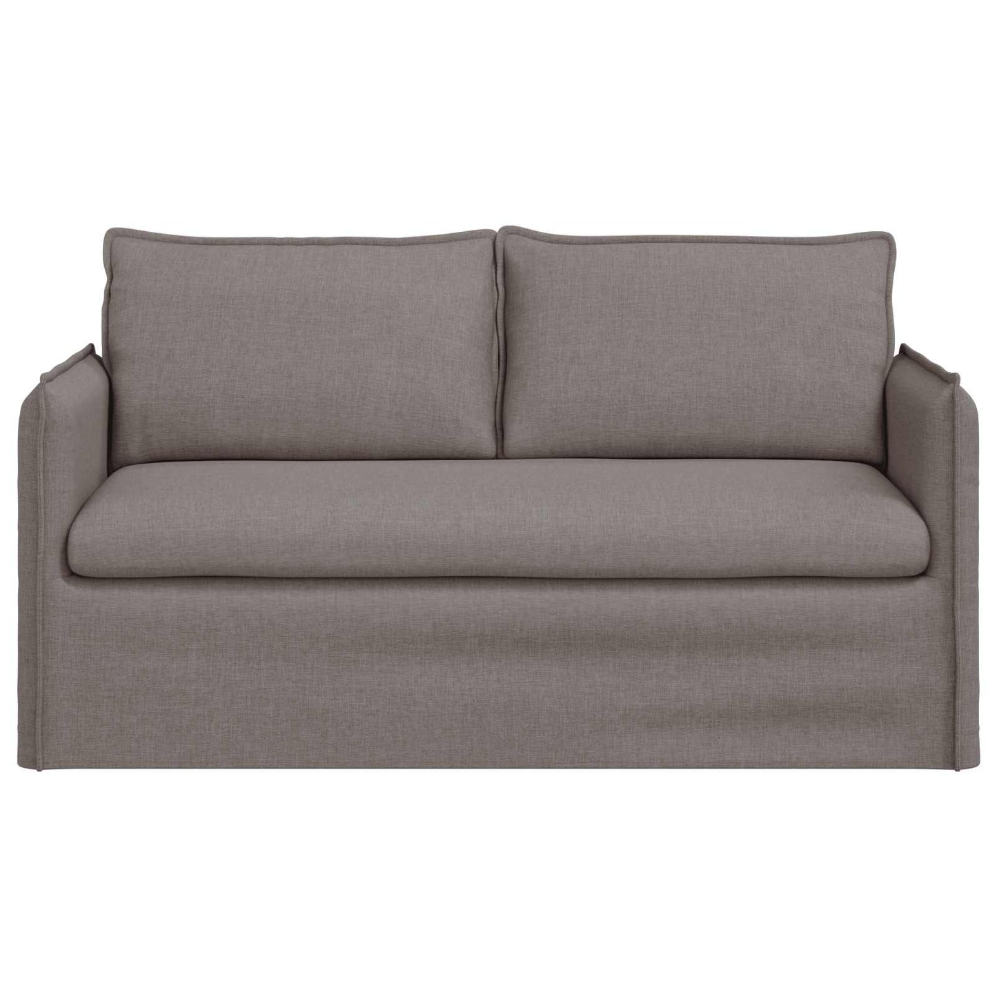 vidaXL Καναπές Taupe 156 x 82 x 85 εκ ύφασμα