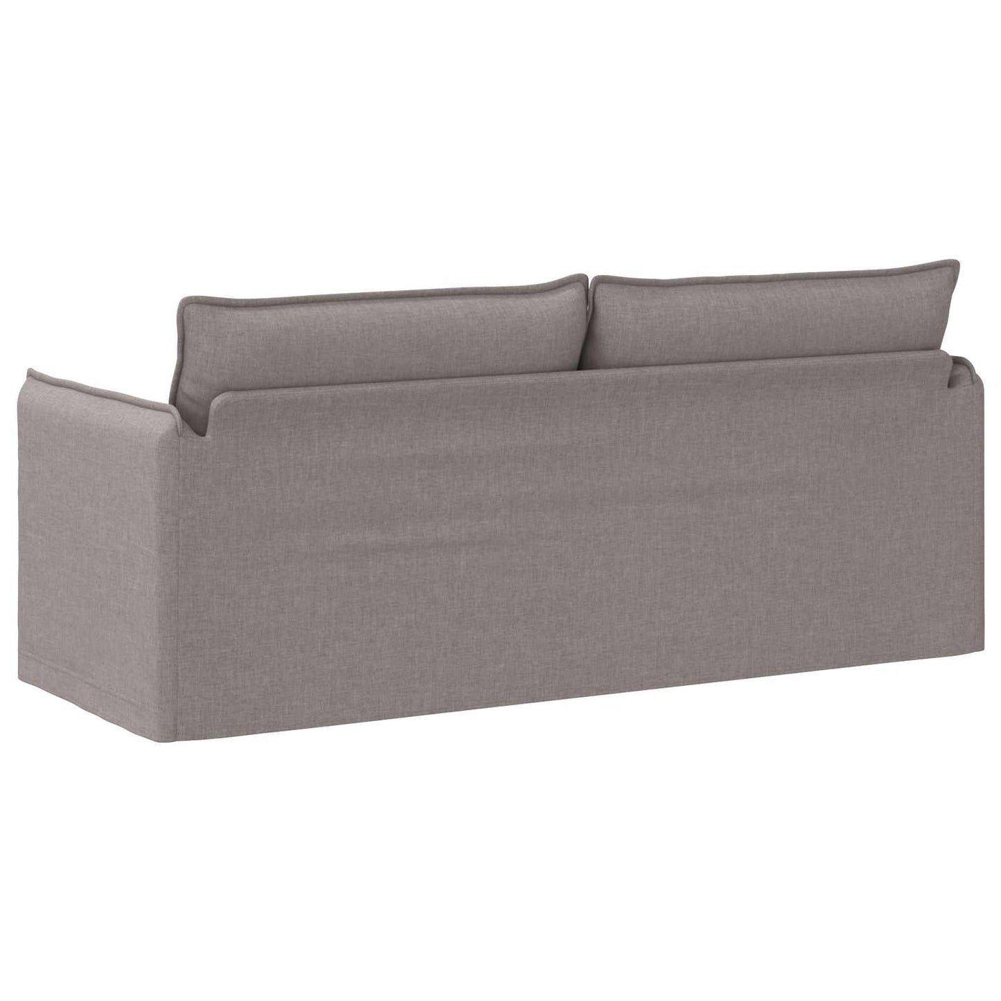 vidaXL Καναπές Taupe 196 x 82 x 85 εκ ύφασμα