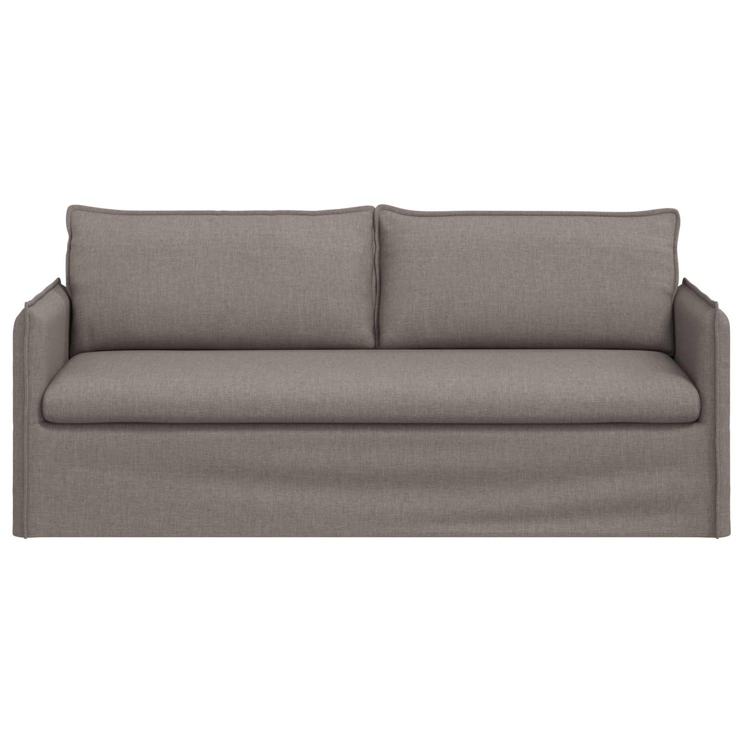 vidaXL Καναπές Taupe 196 x 82 x 85 εκ ύφασμα