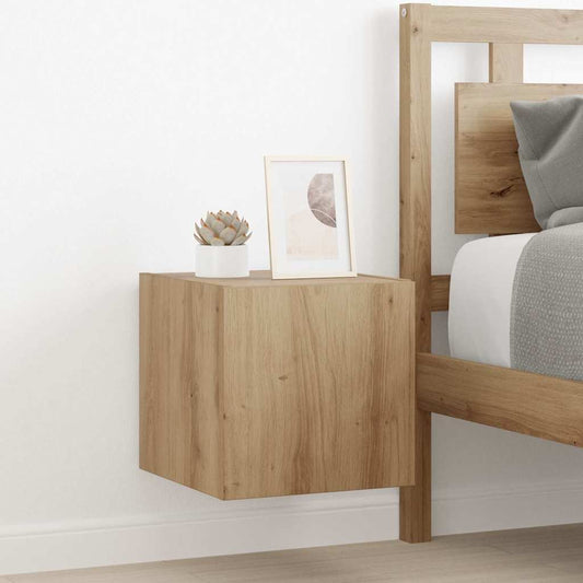 vidaXL Ντουλάπι Τηλεόρασης Τοίχου Καρυδιά Χειροποίητης Εργασίας