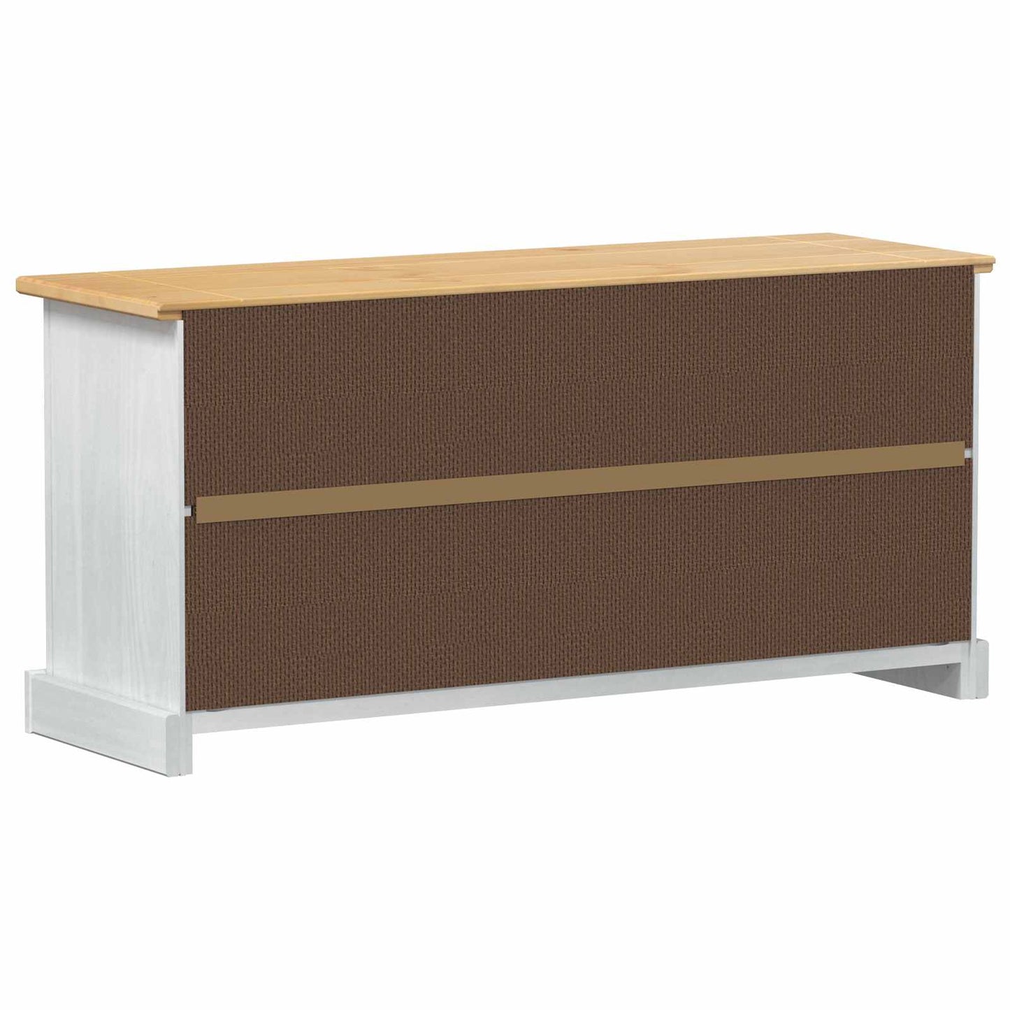 vidaXL Ντουλάπα Παπουτσιών με ράφι Corona Λευκό 99 x 32 x 49 εκ.