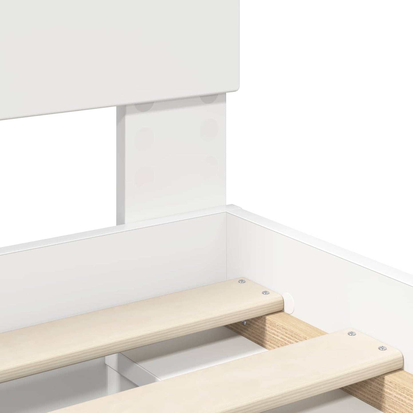 vidaXL Σκελετός Κρεβατιού Λευκό 180 x 200 cm Επεξεργασμένο ξύλο
