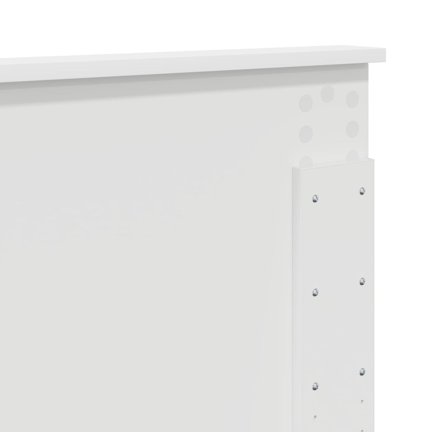vidaXL Σκελετός Κρεβατιού Λευκό 180 x 200 cm Επεξεργασμένο ξύλο
