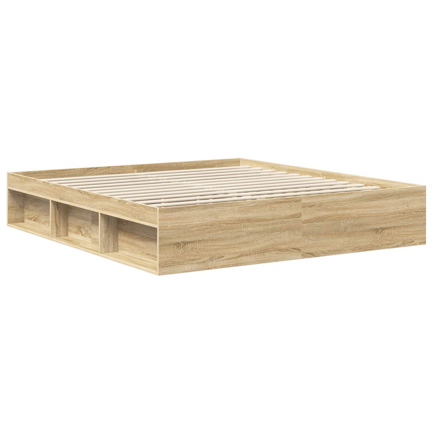 vidaXL Σκελετός Κρεβατιού Σονόμα 180 x 200 cm Επεξεργασμένο ξύλο