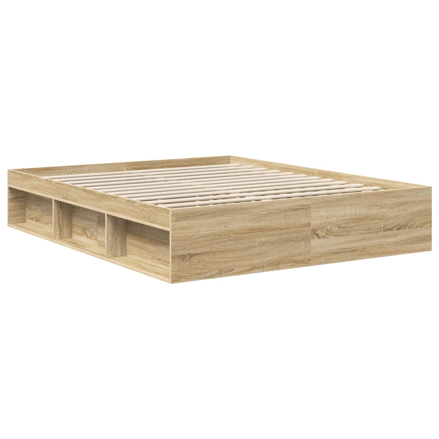 vidaXL Σκελετός Κρεβατιού Σονόμα 160 x 200 cm Επεξεργασμένο ξύλο