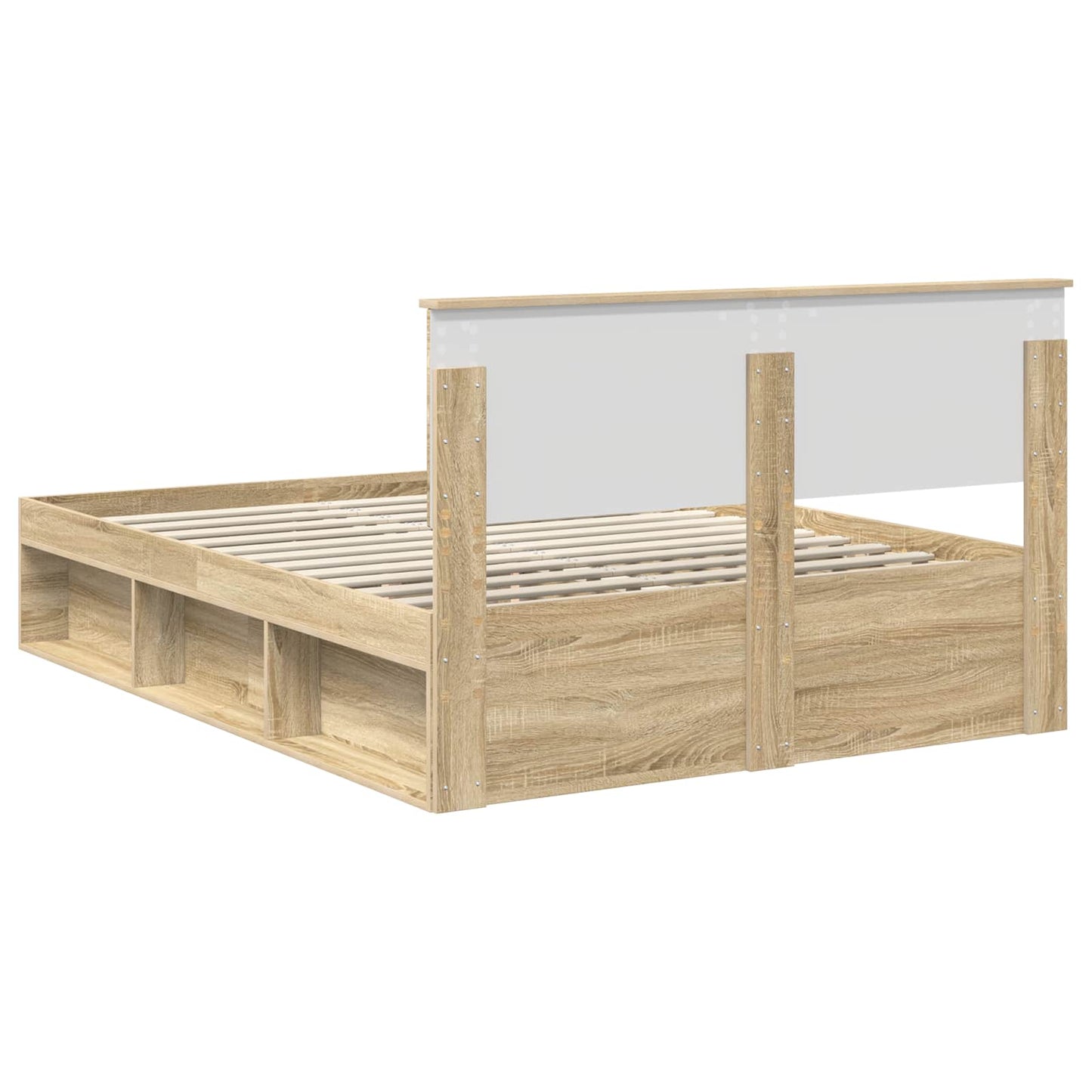vidaXL Σκελετός Κρεβατιού Σονόμα 160 x 200 cm Επεξεργασμένο ξύλο