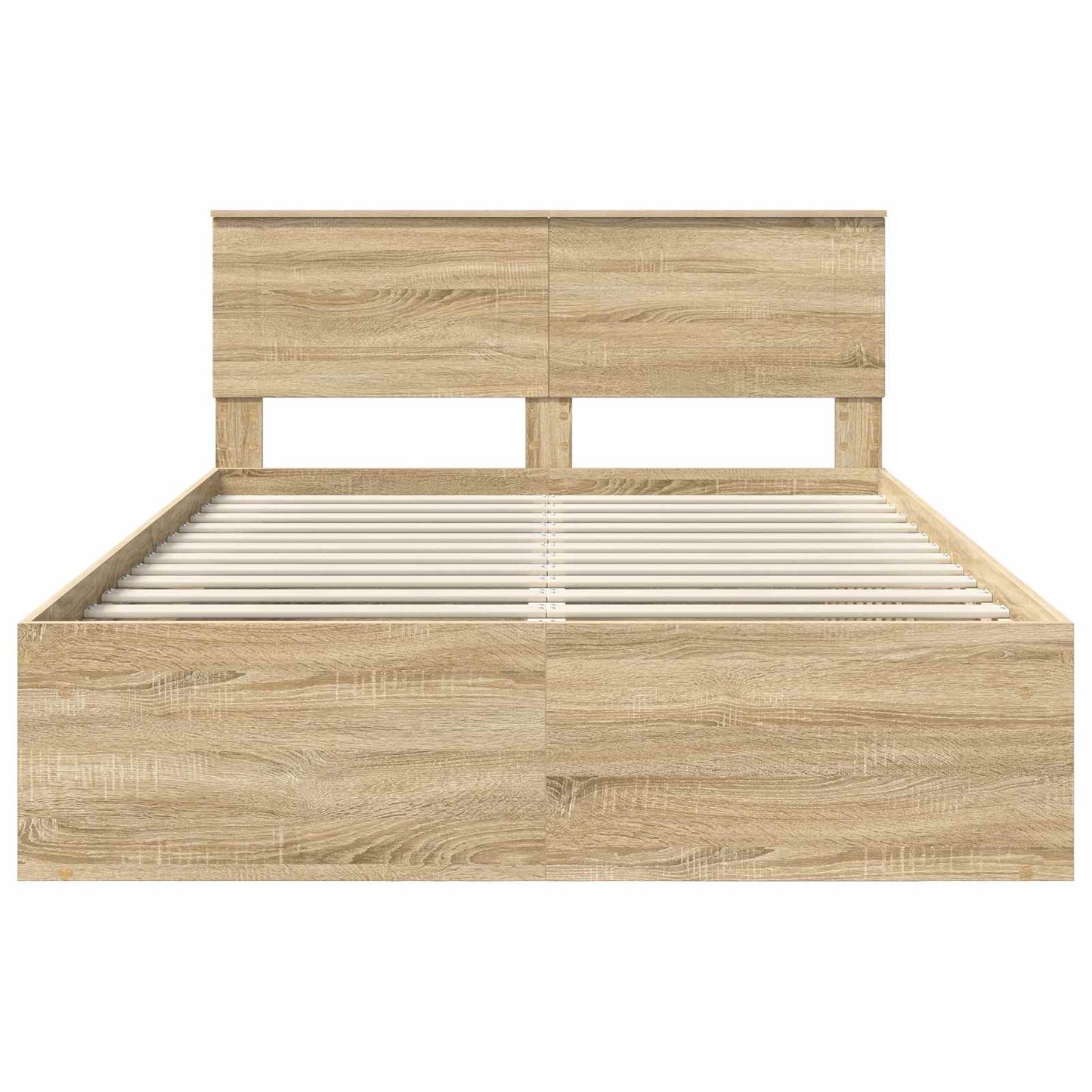 vidaXL Σκελετός Κρεβατιού Σονόμα 160 x 200 cm Επεξεργασμένο ξύλο