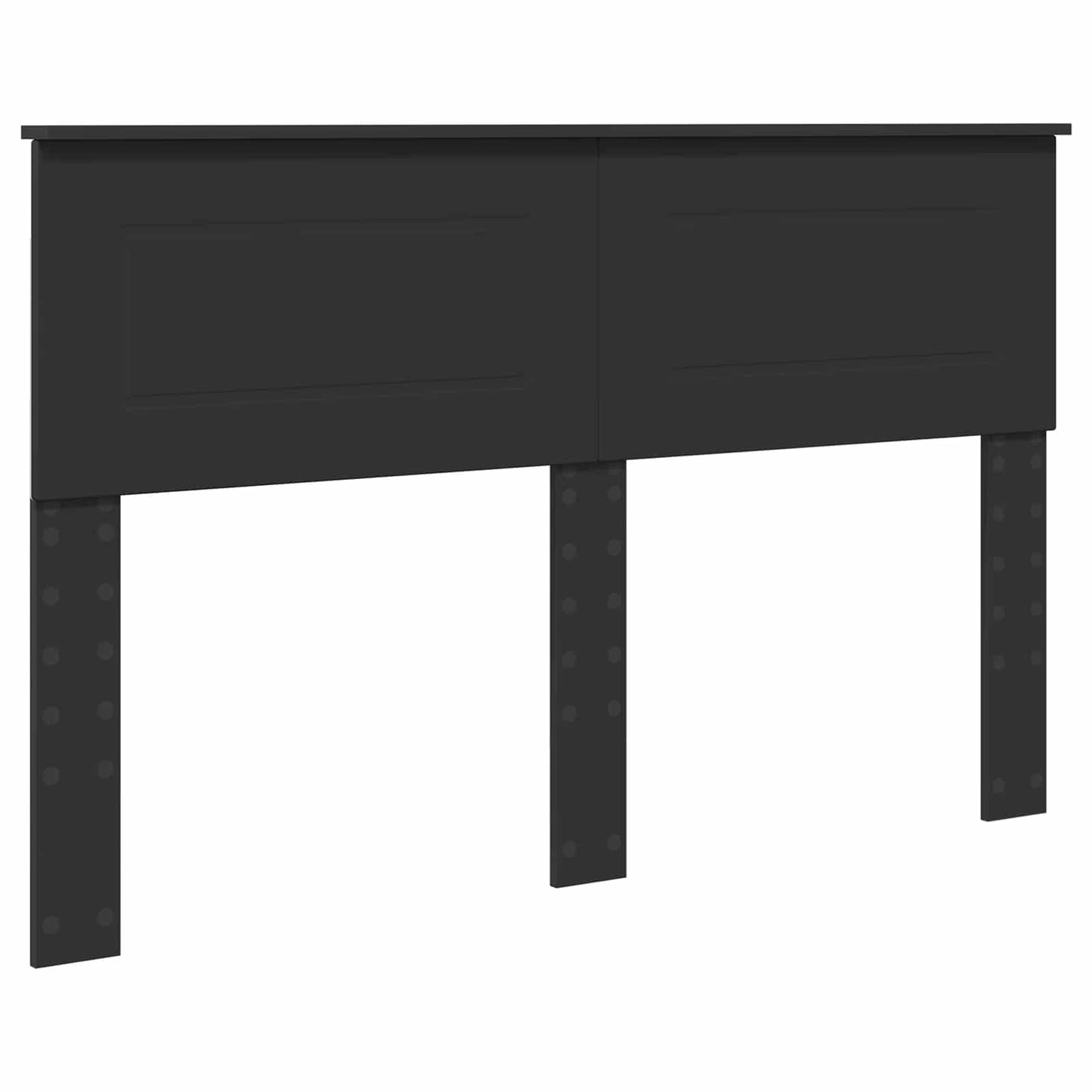 vidaXL Σκελετός Κρεβατιού Μαύρο 160 x 200 cm Μηχανήματος Ξύλο