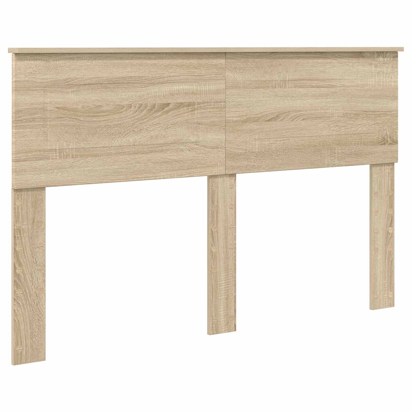 vidaXL Σκελετός Κρεβατιού Sonoma Δρυς 150 x 200 cm Επεξεργασμένο Ξύλο