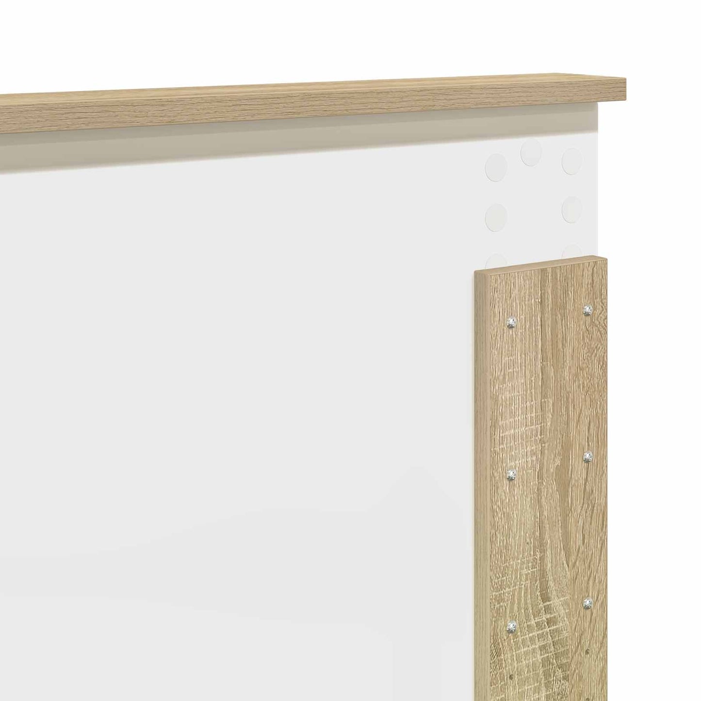 vidaXL Σκελετός Κρεβατιού Sonoma Δρυς 120 x 190 cm Επεξεργασμένο Ξύλο