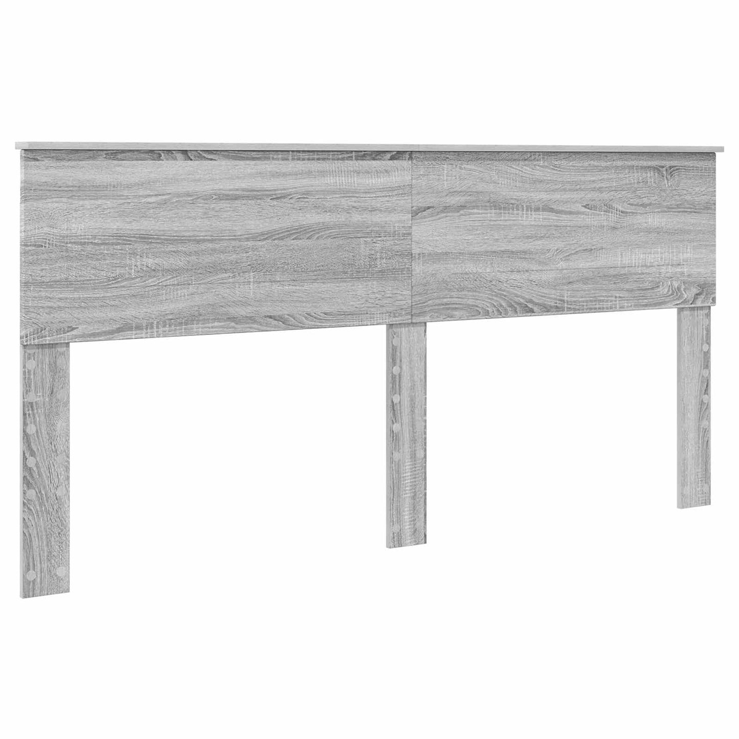 vidaXL Κρεβάτι Αποθήκης Γκρίζο Σονομα 180 x 200 cm Επεξεργασμένο ξύλο