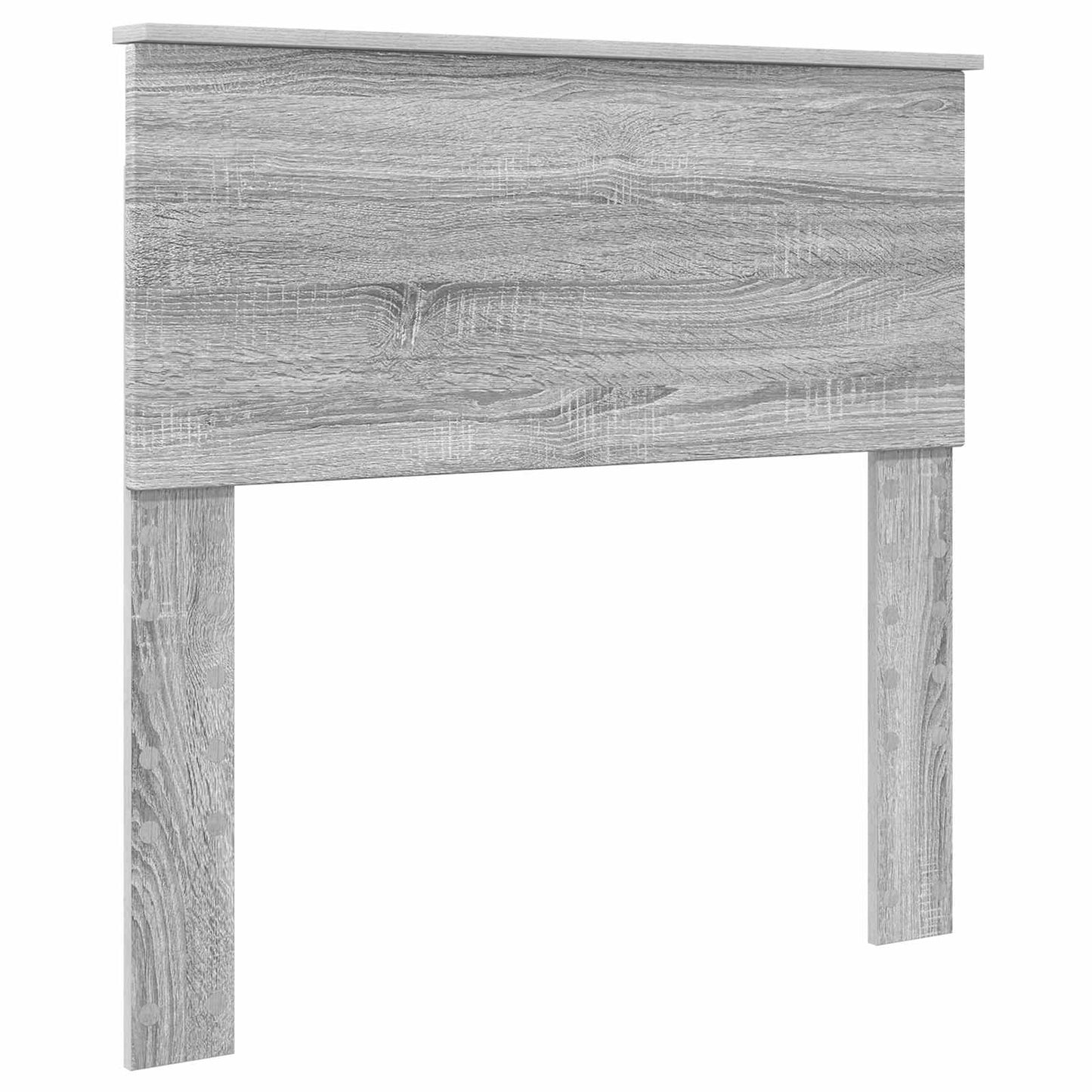 vidaXL Σκελετός Κρεβατιού Γκρίζο Σονομα 80 x 200 cm Επεξεργασμένο ξύλο