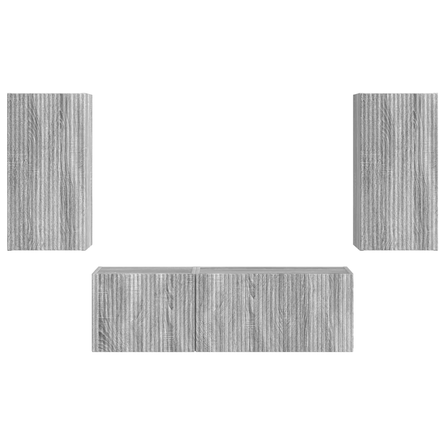 vidaXL Γκρίζο Σονομα 60 x 31 x 29,5 εκ