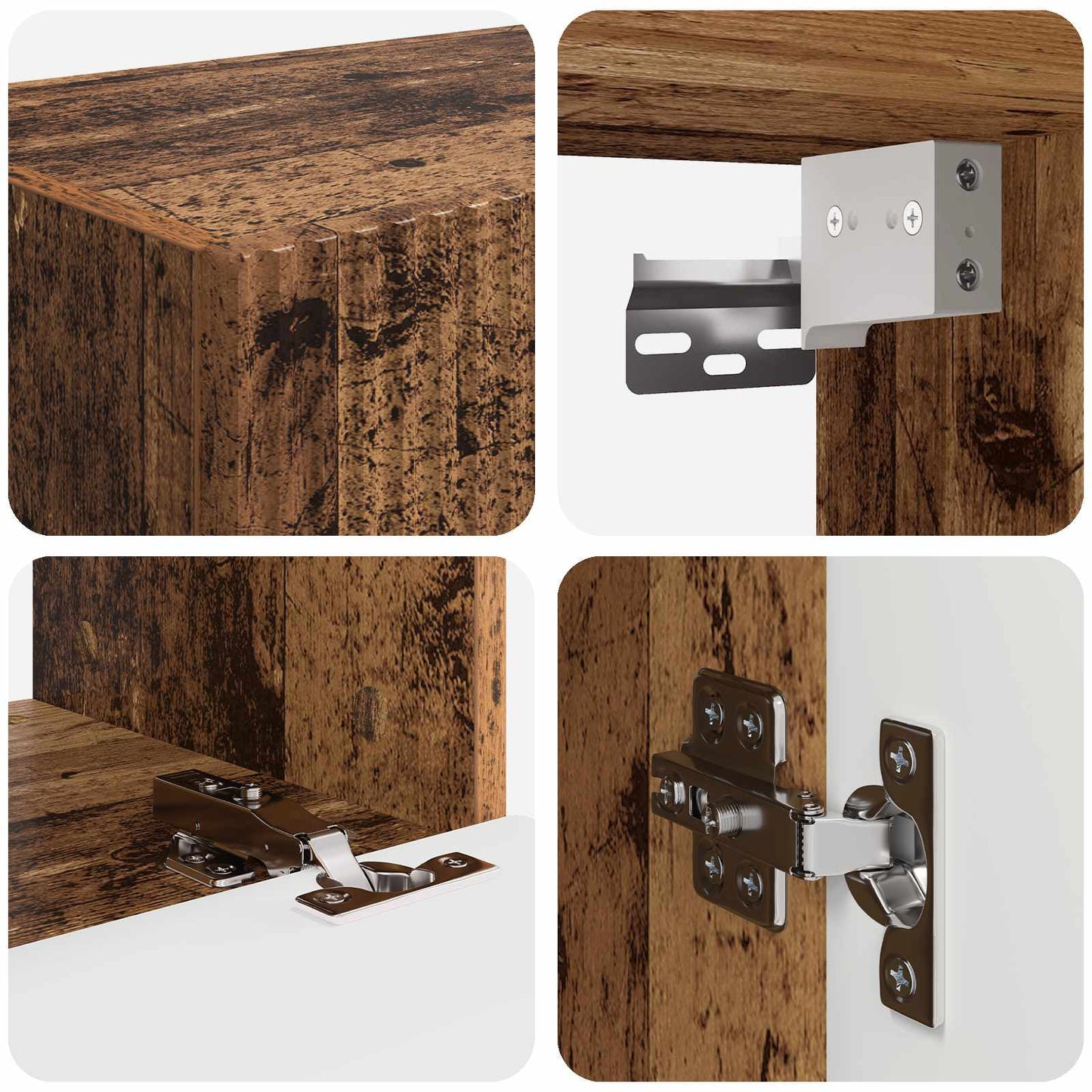 vidaXL Παλιό Ξύλο 60 x 31 x 29,5 εκ