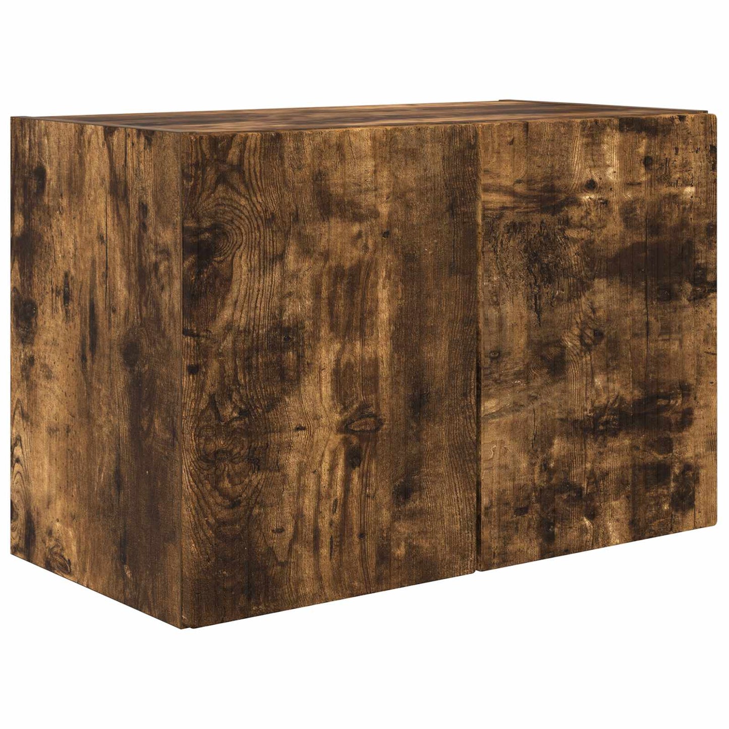 vidaXL Σετ τοίχου για τηλεόραση 4 pcs Καπνιστό Δρύς Επεξεργασμένο ξύλο