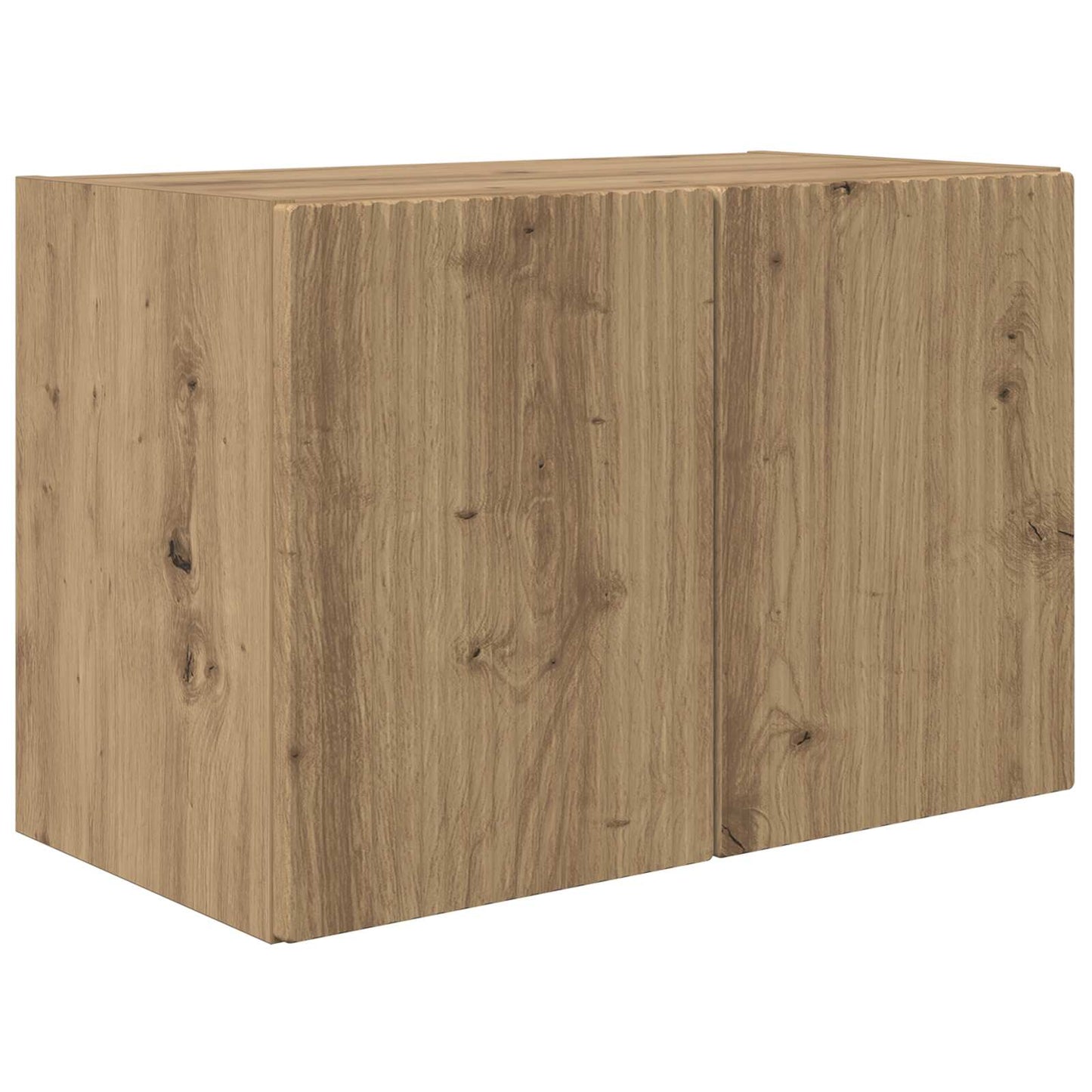 vidaXL Σετ τοίχου για τηλεόραση 4 pcs Artisan Oak Επεξεργασμένο ξύλο