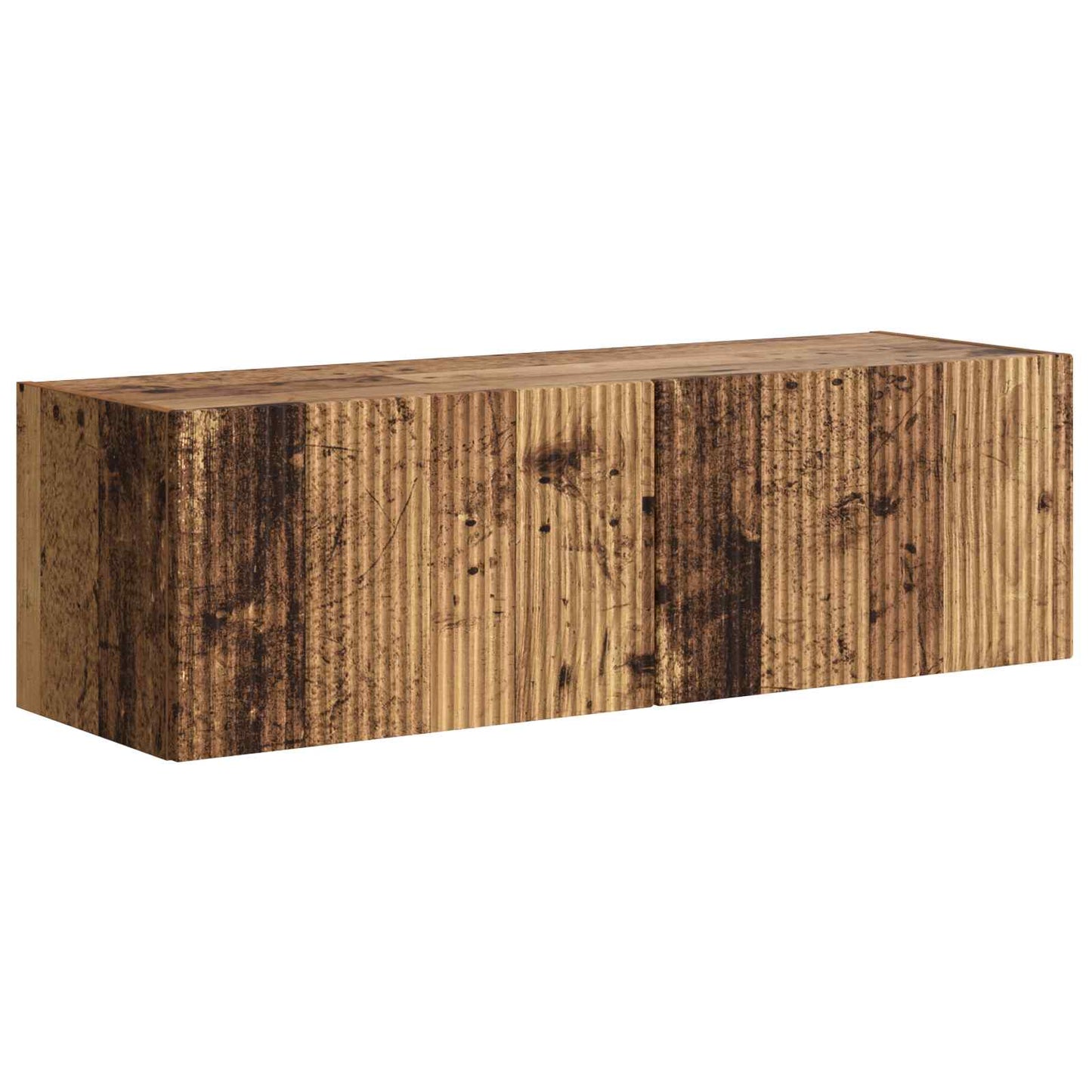 vidaXL Επιτοίχιο 6 pcs Παλιό Ξύλο