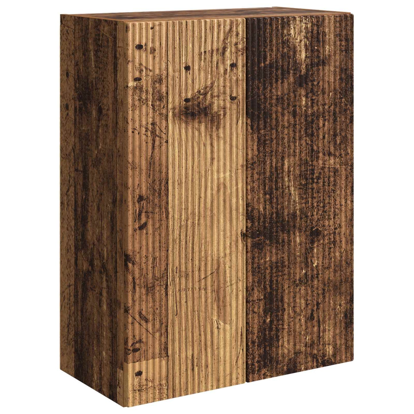 vidaXL Επιτοίχιο 6 pcs Παλιό Ξύλο