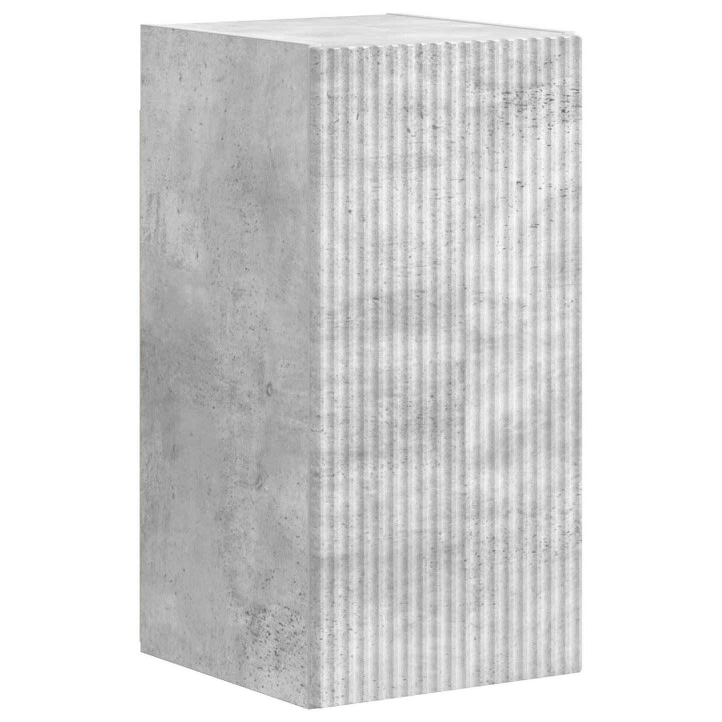 vidaXL Σετ επίπλου τηλεόρασης 3 pcs Σκυρόδεμα Γκρι Επεξεργασμένο ξύλο