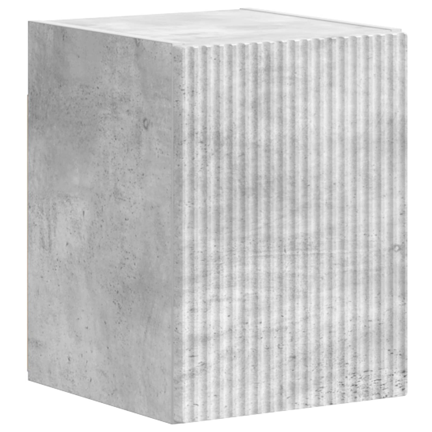 vidaXL Σετ επίπλου τηλεόρασης 4 pcs Σκυρόδεμα Γκρι Επεξεργασμένο ξύλο