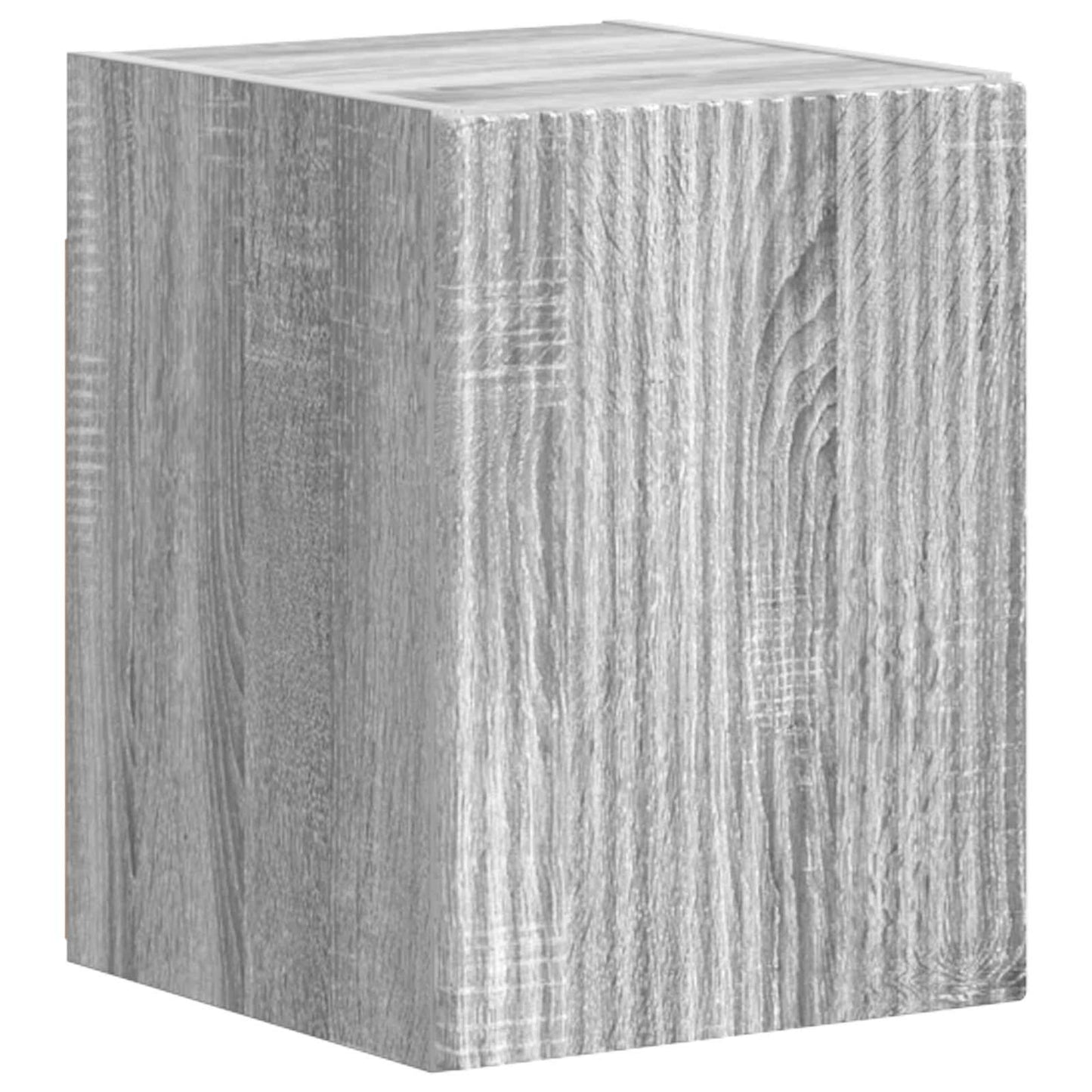 vidaXL Σετ επίπλου τηλεόρασης 4 pcs Γκρίζο Σονομα Επεξεργασμένο ξύλο