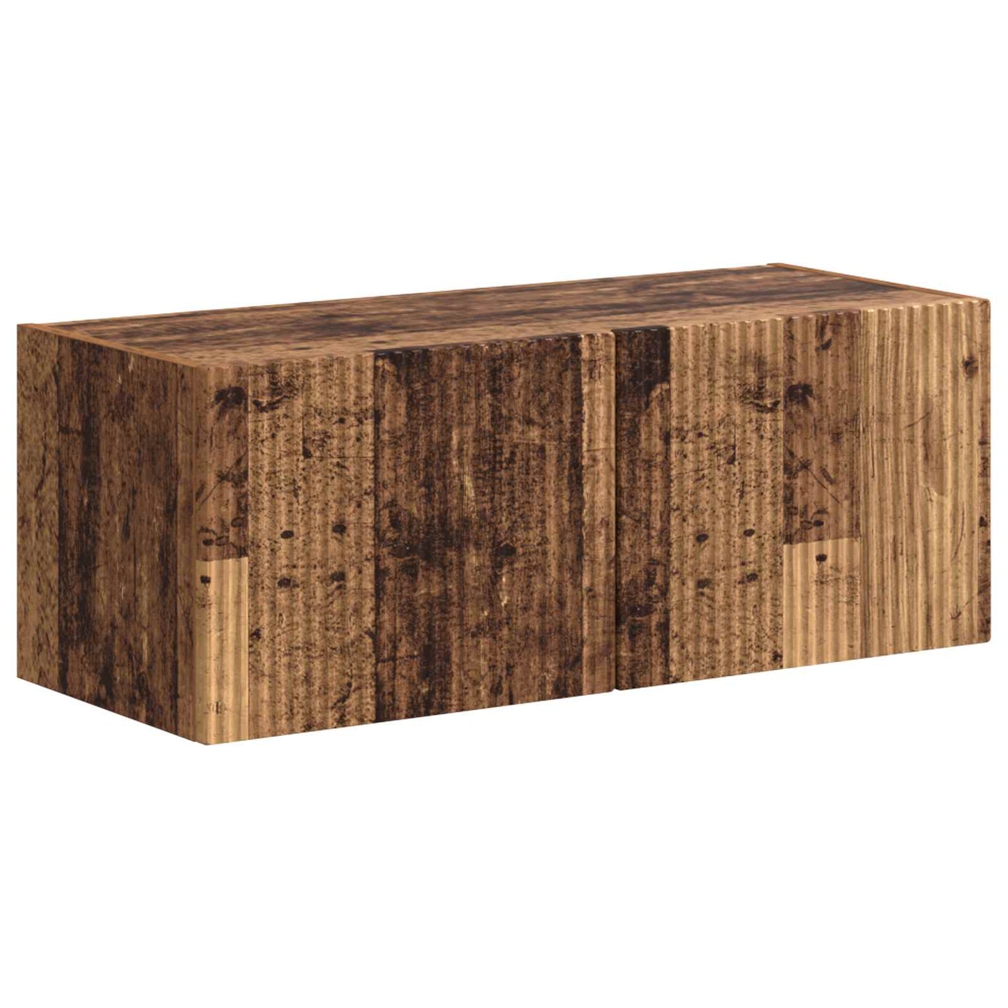 vidaXL Σετ επίπλου τηλεόρασης 4 pcs Παλιό ξύλο Επεξεργασμένο ξύλο