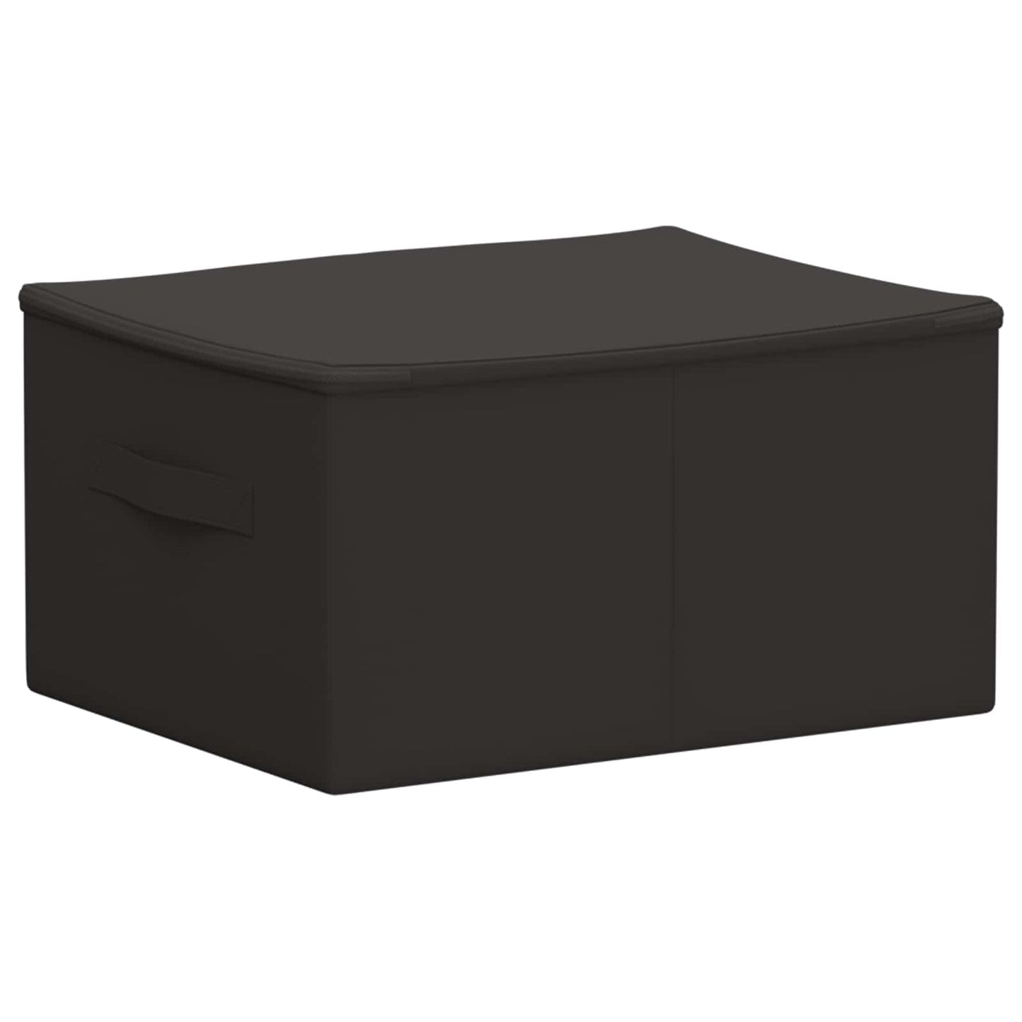 vidaXL Κουτί αποθήκευσης 24 pcs Ανθρακί 50 x 30 x 25 cm Ύφασμα