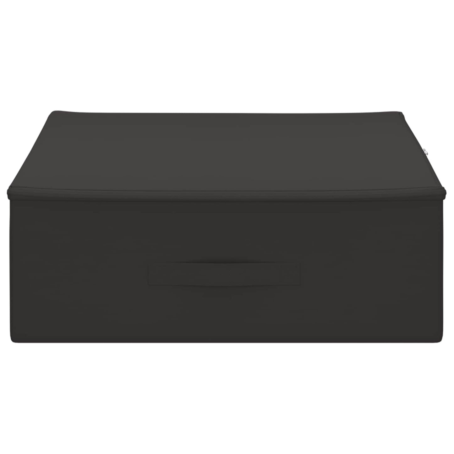 vidaXL Κουτί αποθήκευσης Ανθρακί 90 x 48 x 15 εκ. Ύφασμα