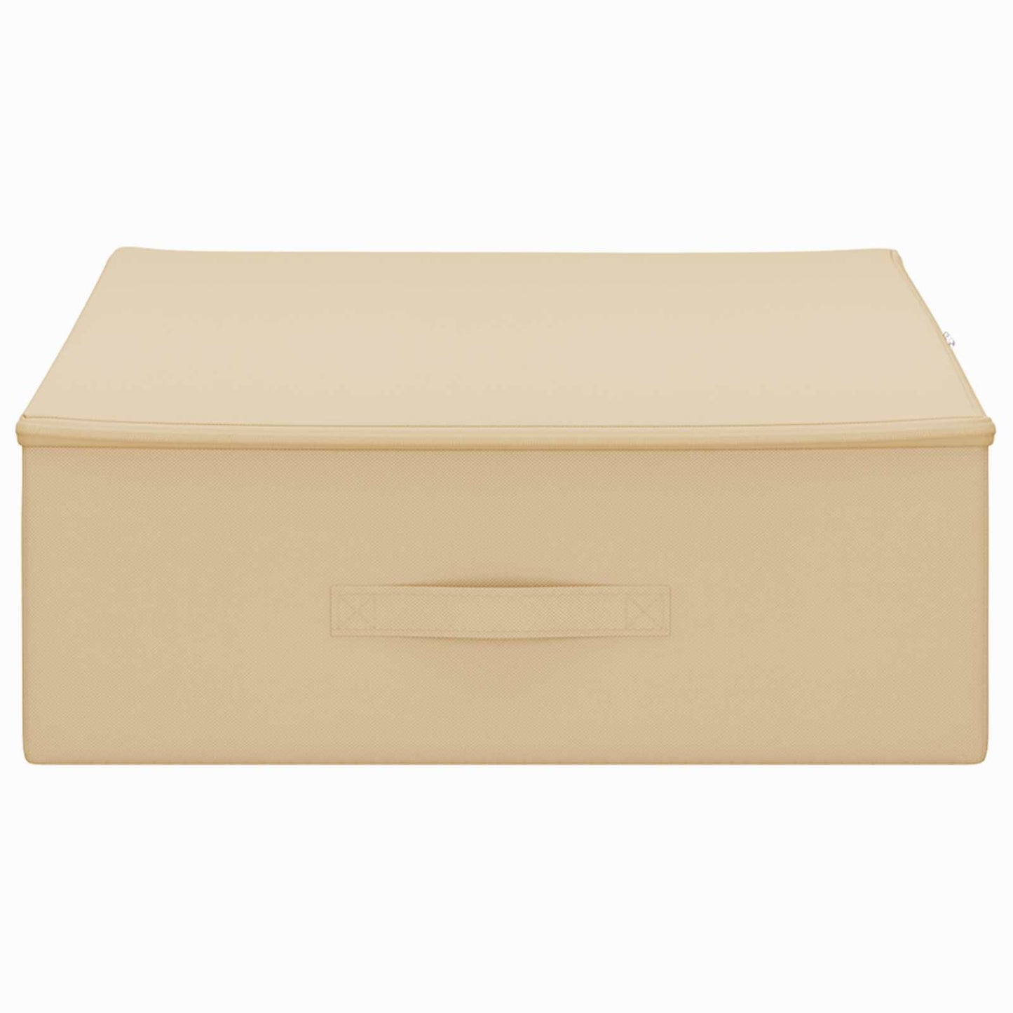 vidaXL Κουτί αποθήκευσης 6 pcs Κρεμ 90 x 48 x 15 εκ. Ύφασμα