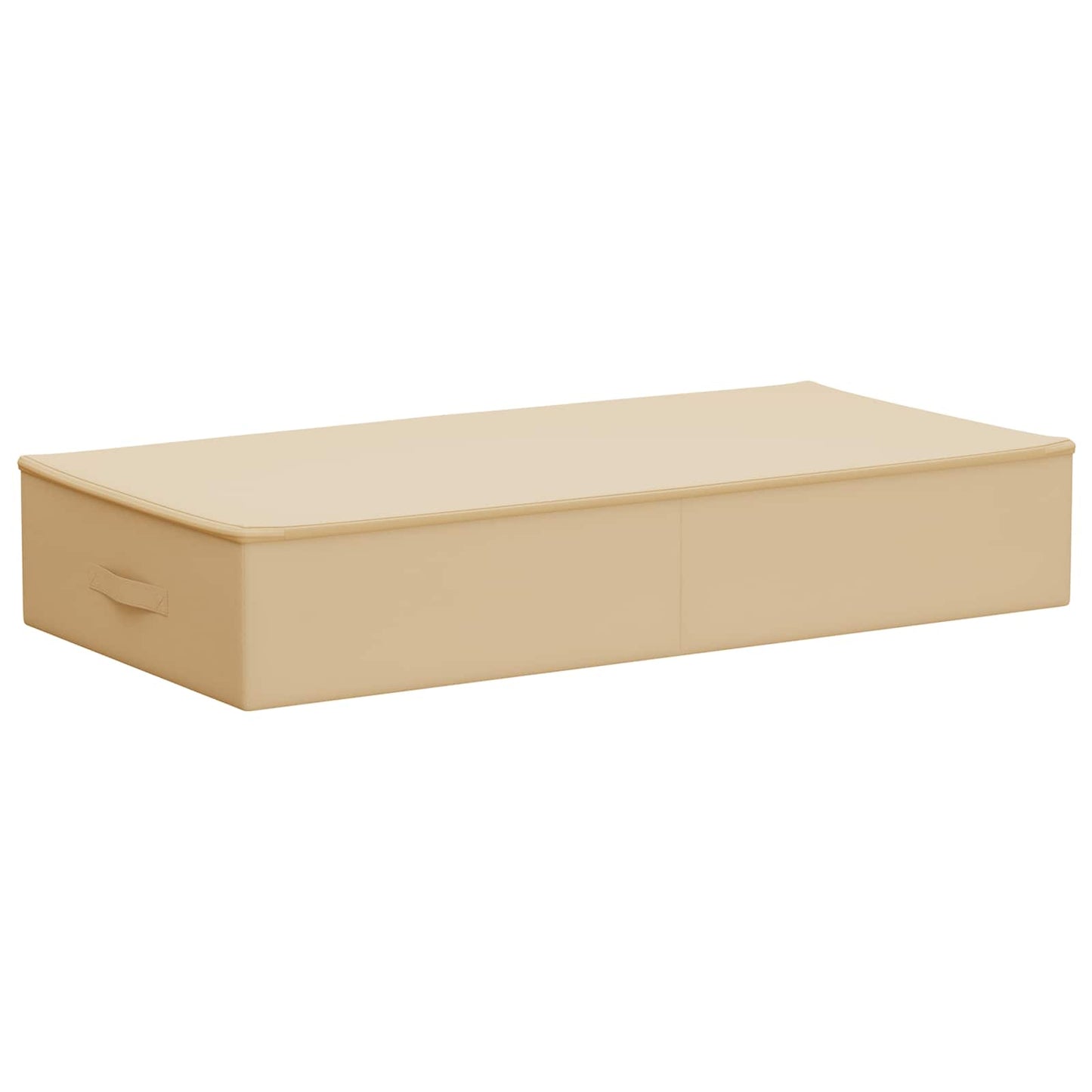 vidaXL Κουτί αποθήκευσης 2 pcs Κρεμ 100 x 50 x 18 εκ. Ύφασμα