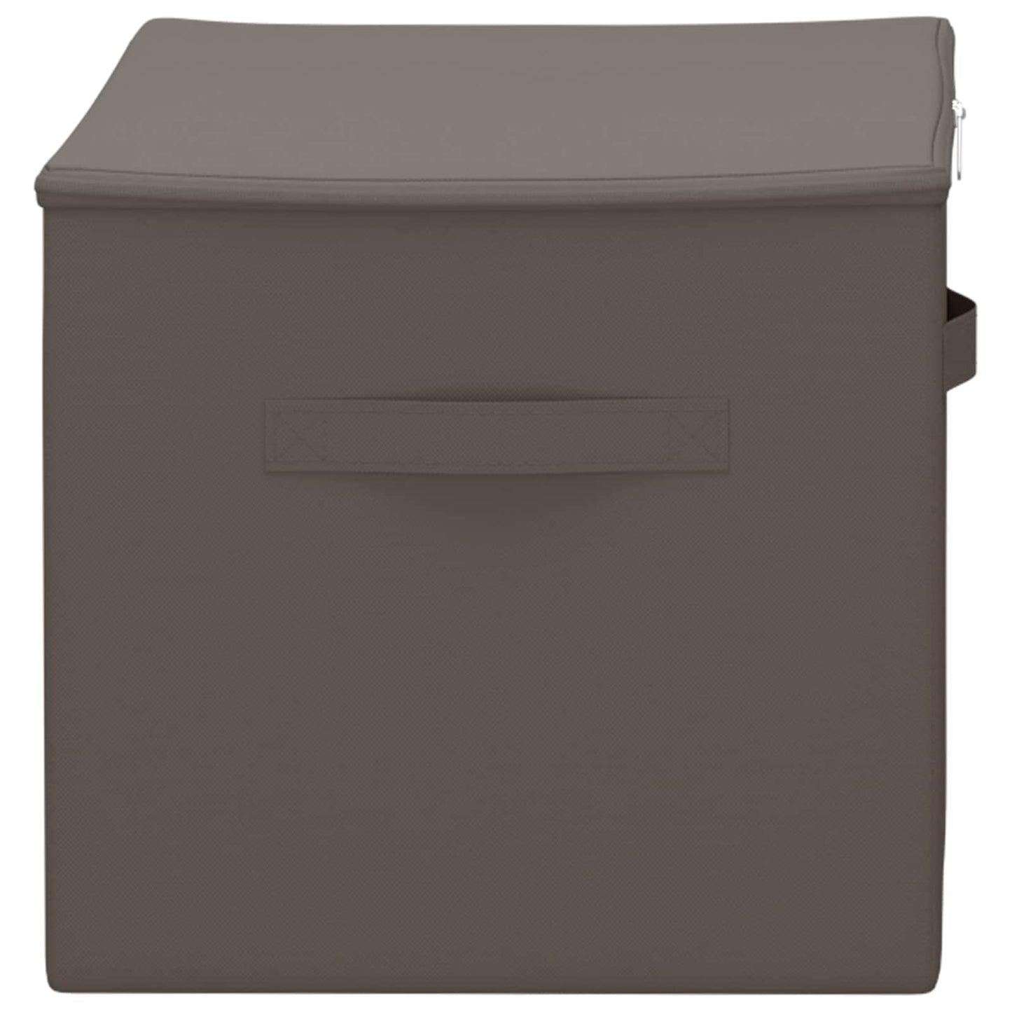 vidaXL Κουτί αποθήκευσης 24 pcs Γκρι 60 x 43 x 35 εκ. Ύφασμα