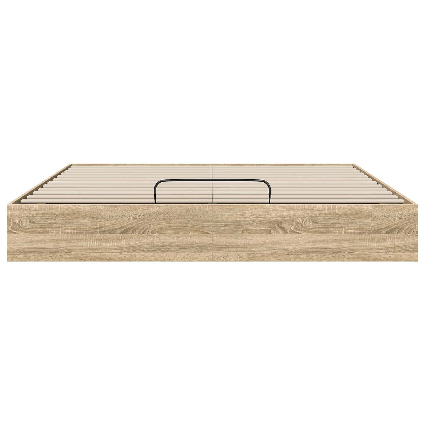 vidaXL Κρεβάτι Οθωμανικού Τύπου Δρύς Sonoma 193 x 120 x 25 εκ
