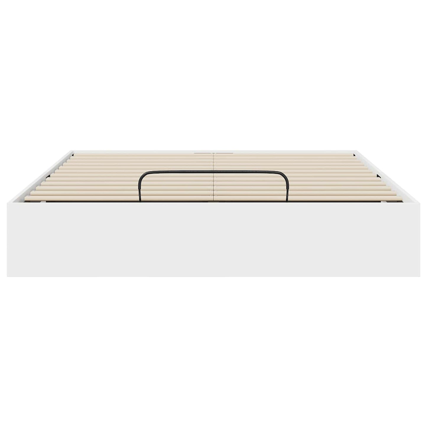vidaXL Κρεβάτι Οθωμανικού Τύπου Λευκό 193 x 120 x 25 εκ Μοριοσανίδα