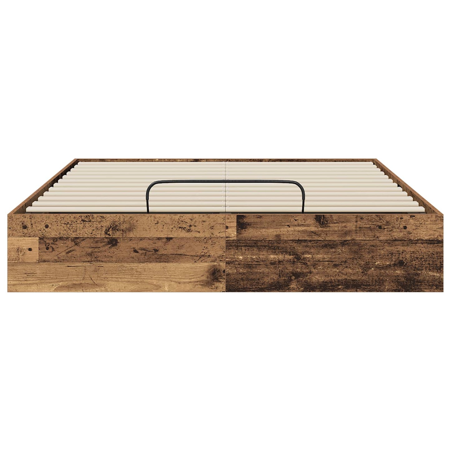 vidaXL Κρεβάτι Οθωμανικού Τύπου Παλιό ξύλο 203 x 150 x 25 εκ