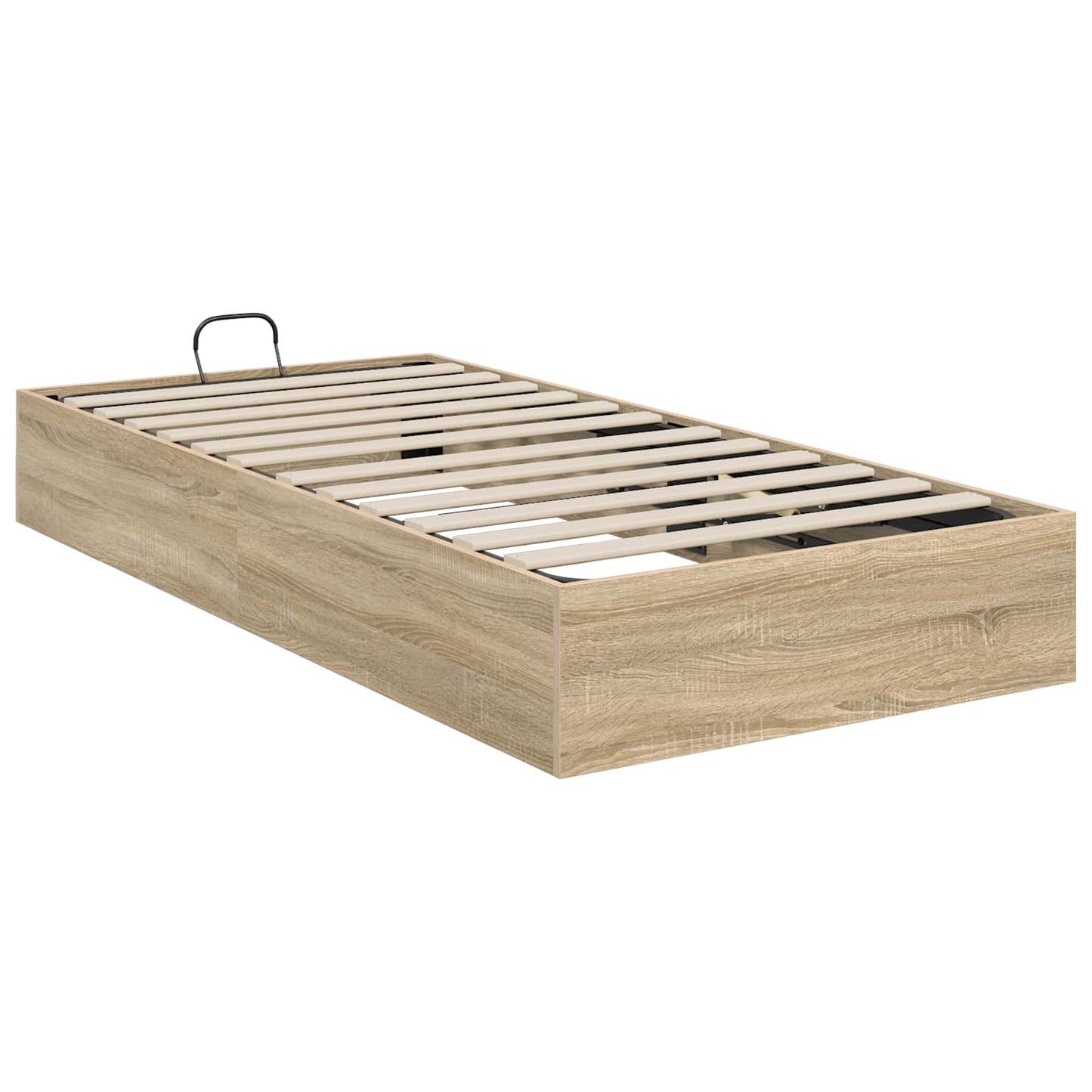 vidaXL Κρεβάτι Οθωμανικού Τύπου Δρύς Sonoma 203 x 80,5 x 25 εκ