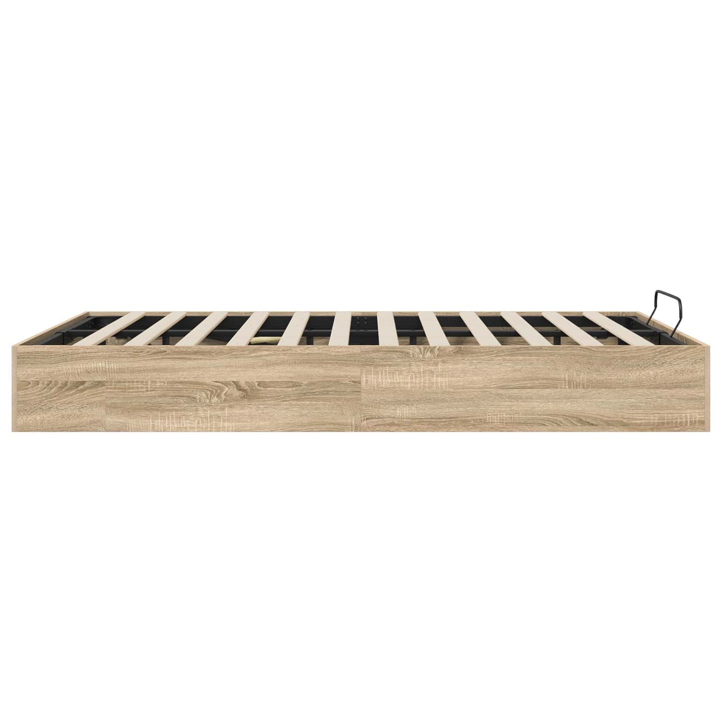 vidaXL Κρεβάτι Οθωμανικού Τύπου Δρύς Sonoma 193 x 120 x 25 εκ