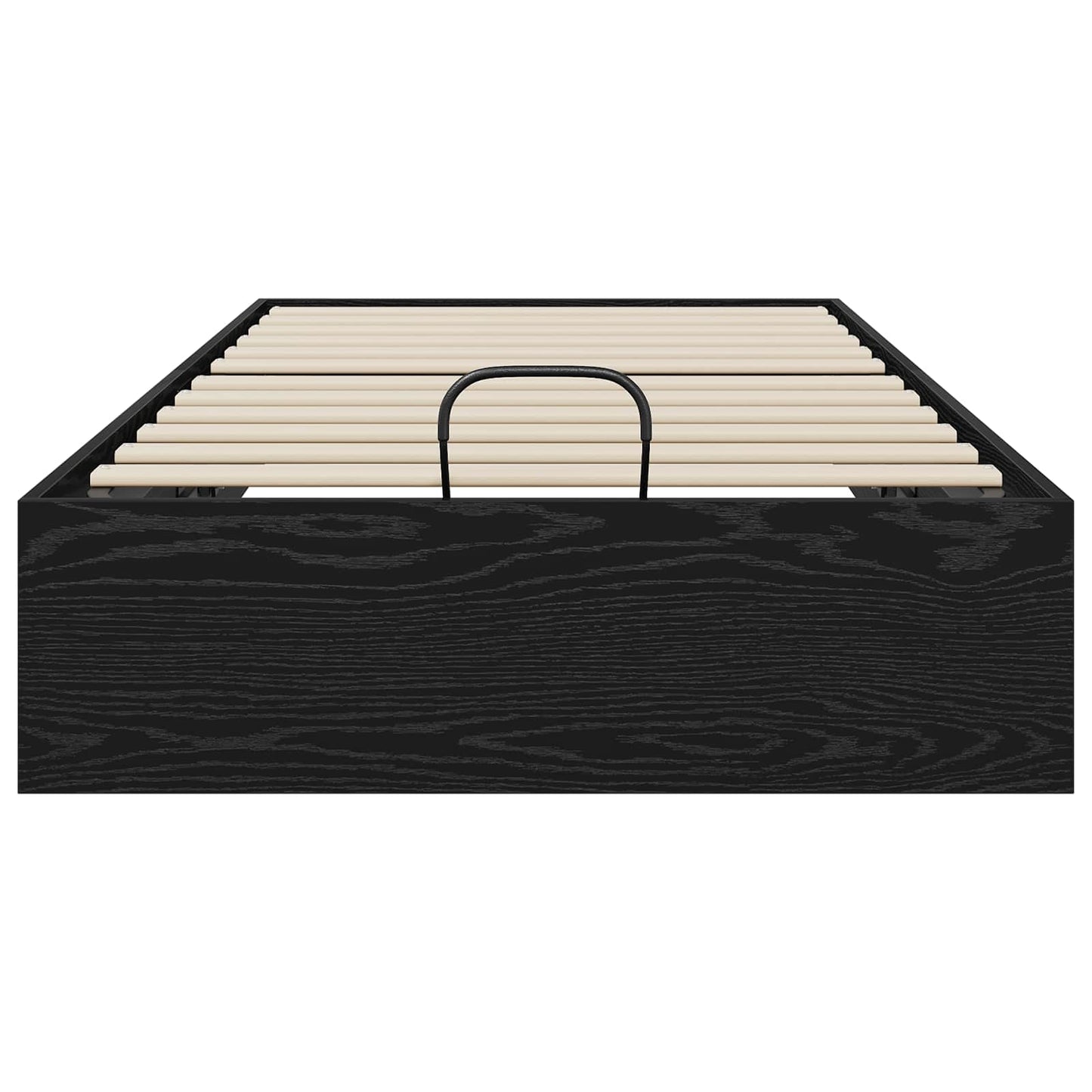 vidaXL Κρεβάτι Οθωμανικού Τύπου Μαύρη Δρυς 193 x 90 x 25 εκ