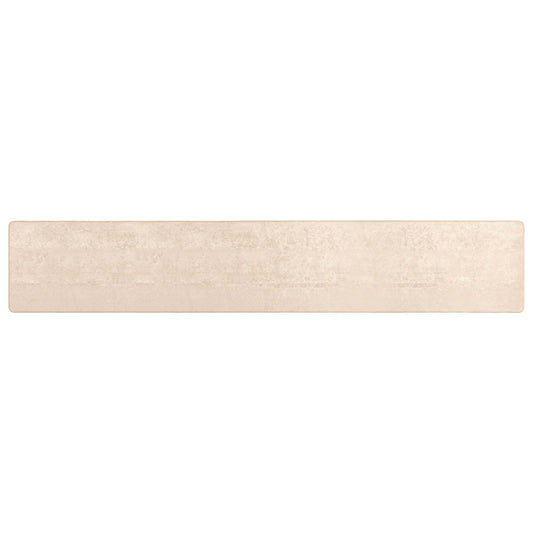 vidaXL Χαλί Runner MARSA Κρεμ 80 x 400 εκ. Πολυέστερ και PVC