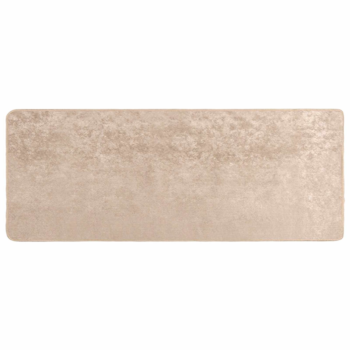 vidaXL Χαλί Runner MARSA Μπεζ 80 x 200 cm Πολυέστερ και PVC