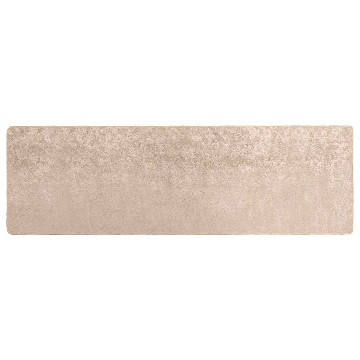 vidaXL Χαλί Runner MARSA Μπεζ 80 x 250 cm Πολυέστερ και PVC