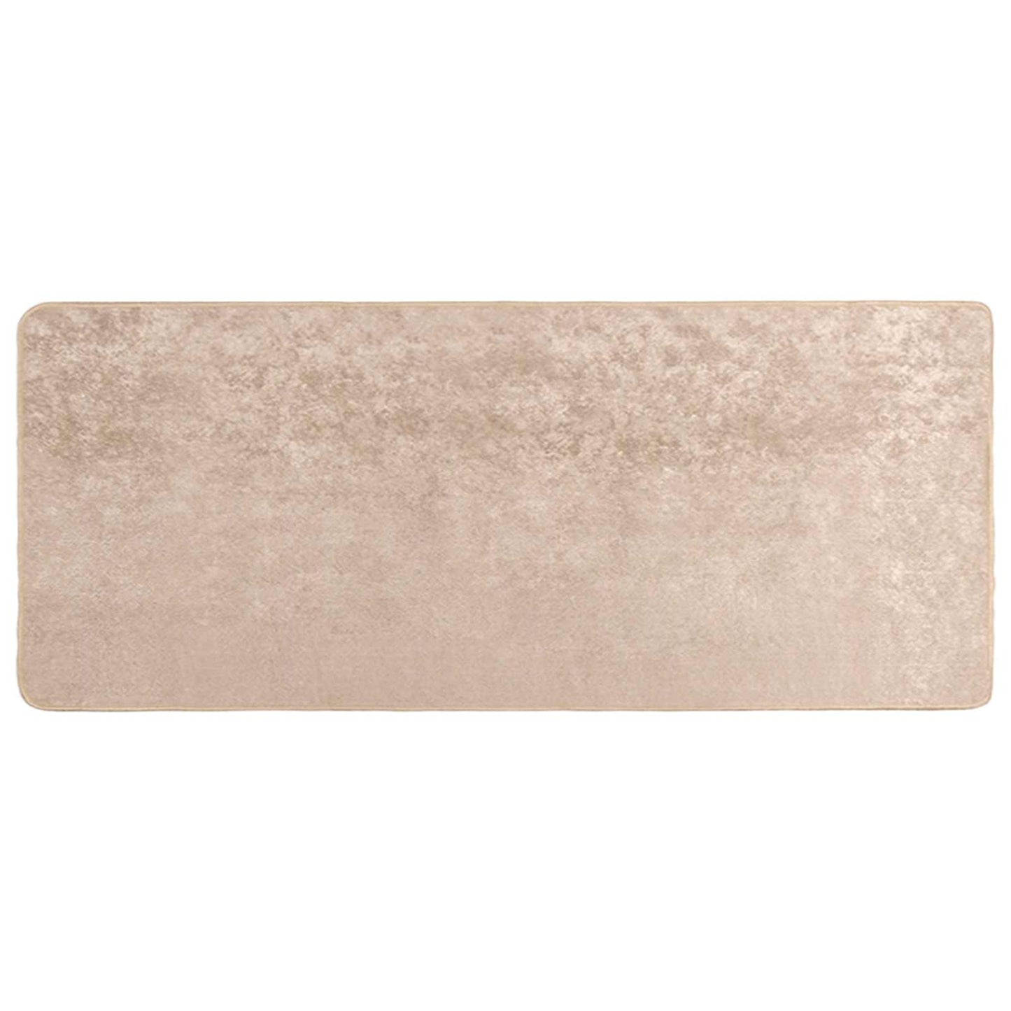vidaXL Χαλί Runner MARSA Μπεζ 100 x 200 cm Πολυέστερ και PVC