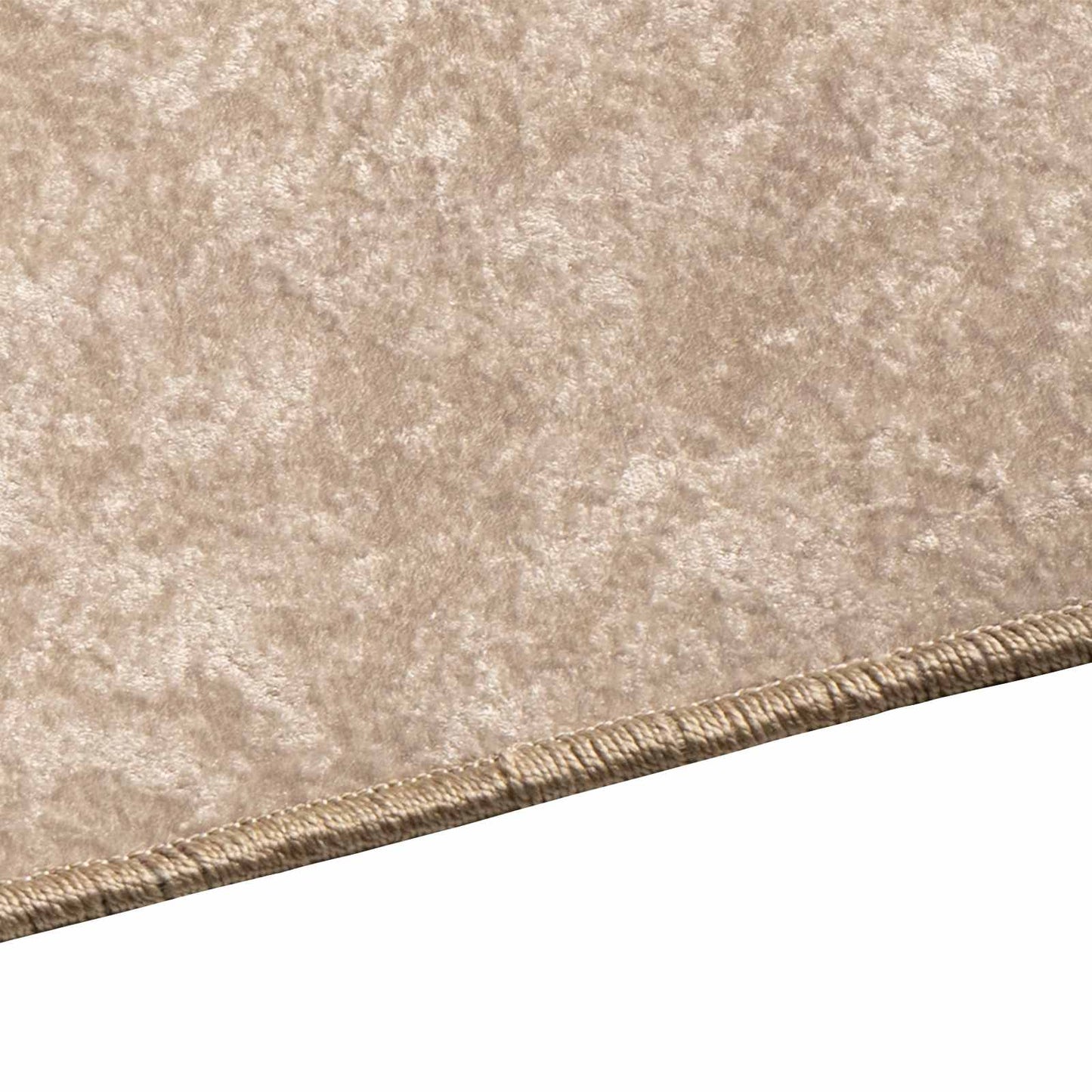 vidaXL Χαλί Runner MARSA Μπεζ 100 x 400 cm Πολυέστερ και PVC